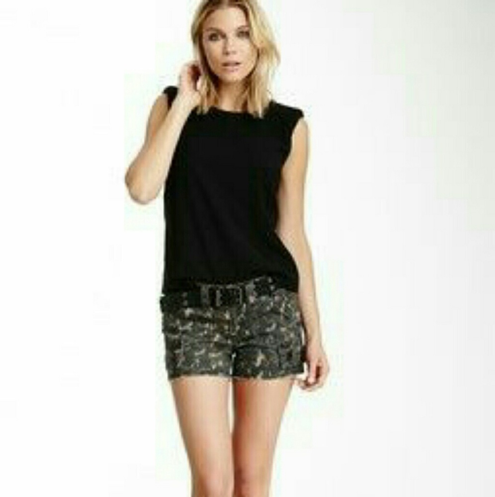 New Rock Revival Camo Shorts